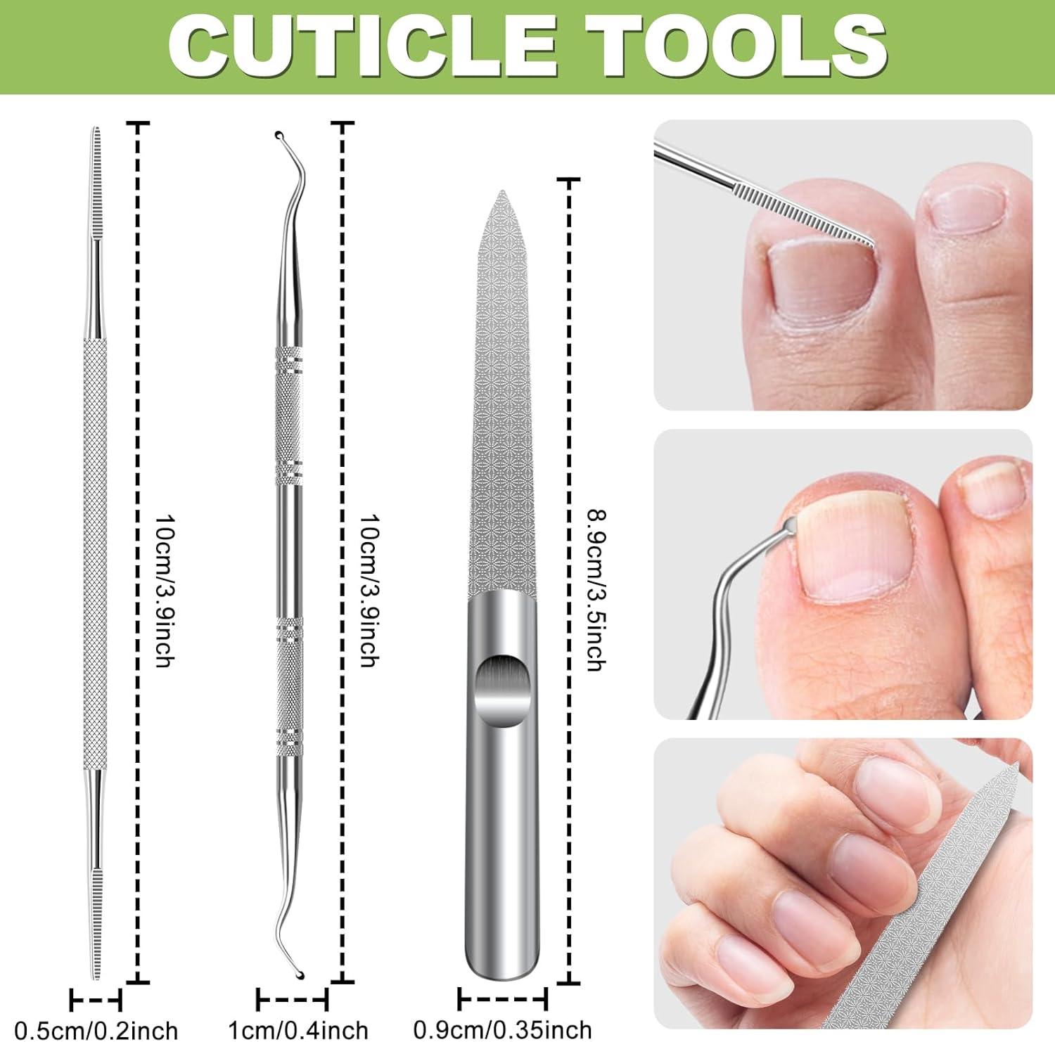 Toenail Clippers for Thick Toenails, Wide Jaw Opening Nail Clippers, Heavy Duty Ingrown Toenail Clippers Nail Cutters, Ultra Sharp Slanted Nail Clippers with Long Handle